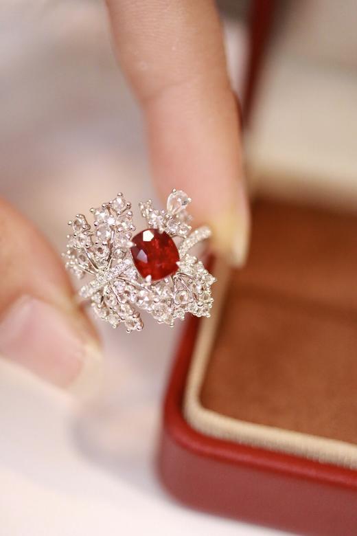 1.0ct 红宝石戒指 商品图1