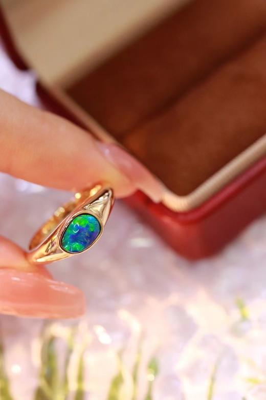 0.66ct 欧泊戒指 商品图3