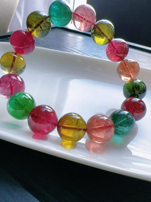 53.8g 12.7mm 碧玺手链 商品图2