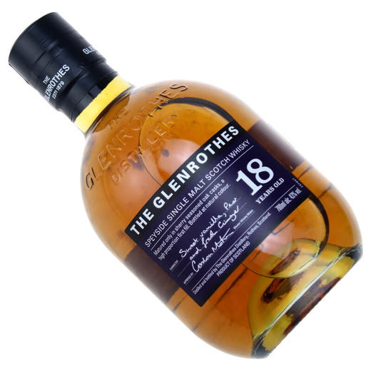 格兰路思18年苏格兰斯佩塞单一麦芽威士忌 700ml 商品图2