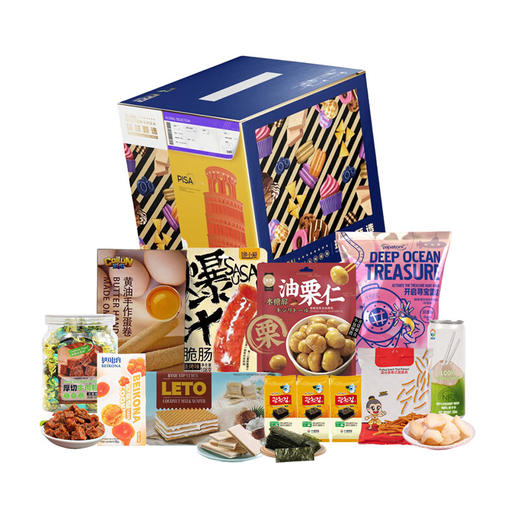 UUKI进口零食大礼包A款 商品图0