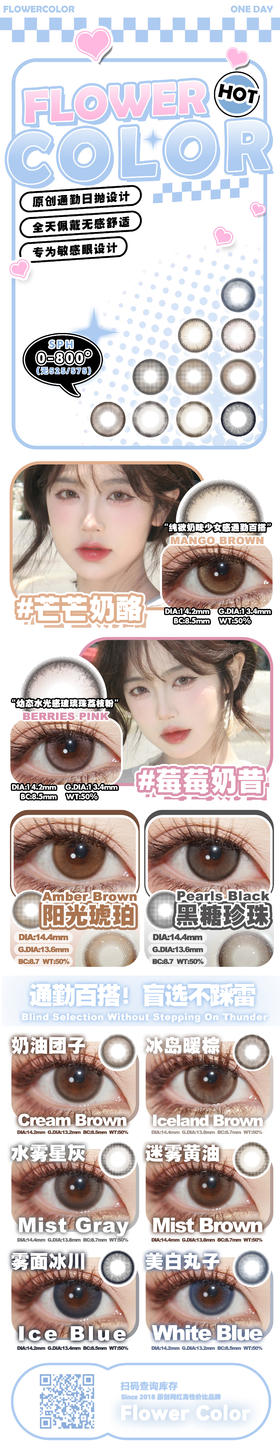  🔗今日推荐 con：FlowerColor芒芒奶酪14.2 