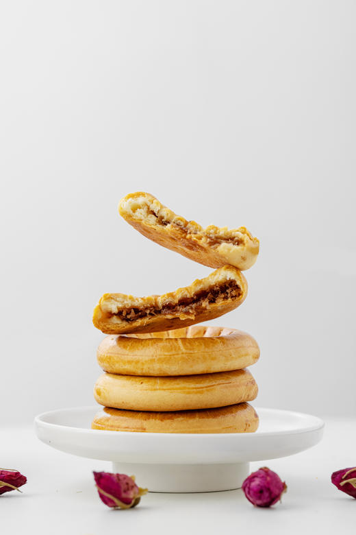 【疆小馕】玫瑰花馕 新疆烤馕玫瑰花馕1KG小馕独立包装 商品图2