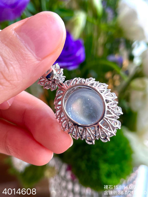 玻璃种蛋面吊坠   79999【4014608】 商品图5