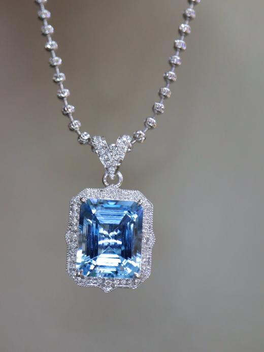 3.25ct 海蓝宝吊坠 商品图1