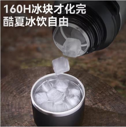 苏泊尔（SUPOR）保温壶304不锈钢大容量保温水壶户外旅行壶便携车载保温瓶暖水壶  高山绿 2L   20BV10 商品图7