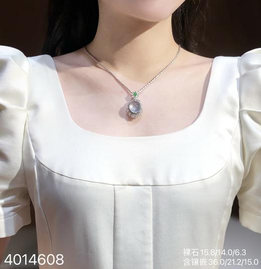 玻璃种蛋面吊坠   79999【4014608】 商品图4