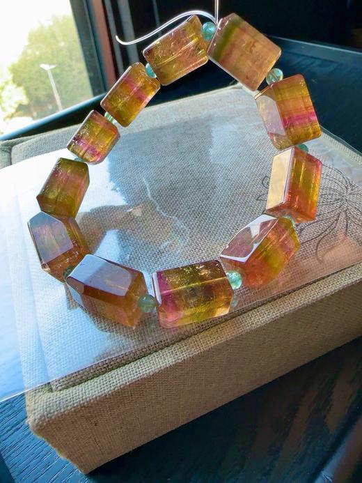 49.9g 原石碧玺手链 商品图2