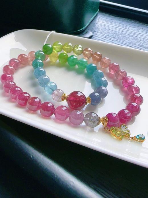 40.13g 8mm 碧玺手链 商品图0