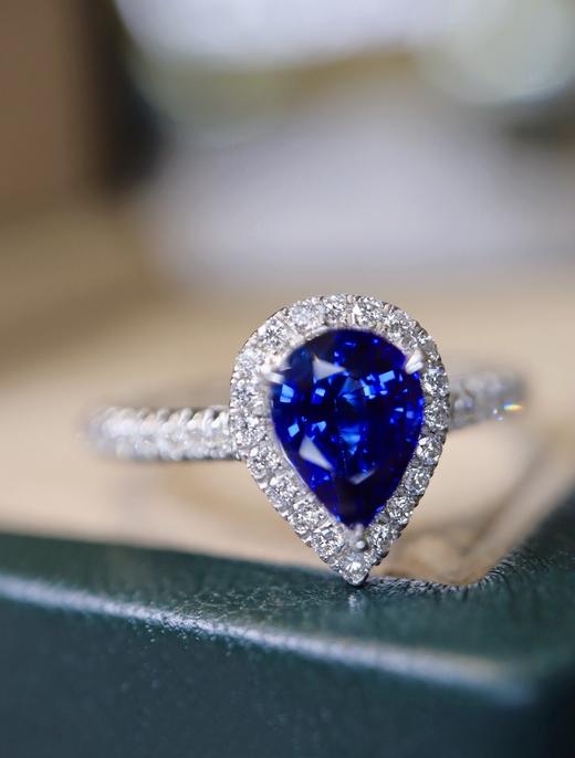 1.15ct 蓝宝石戒指 商品图3