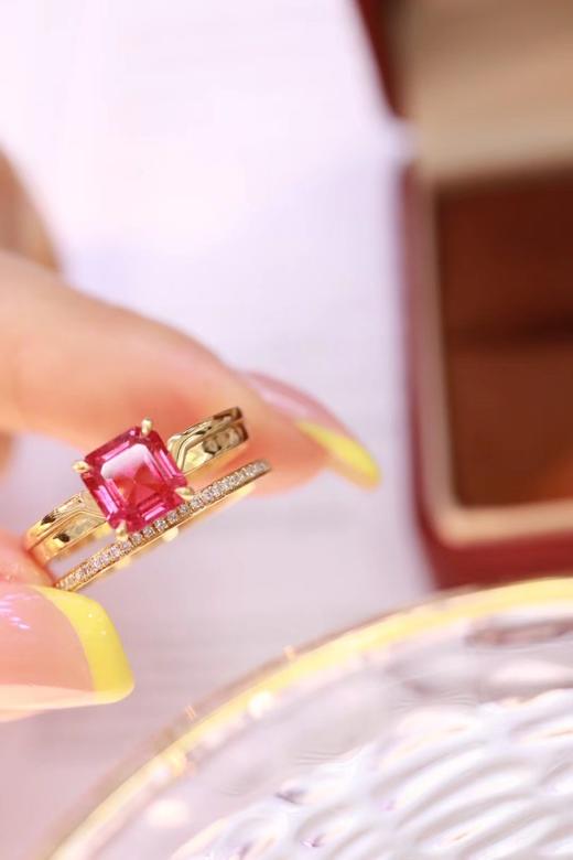 1.23ct 碧玺戒指 商品图1