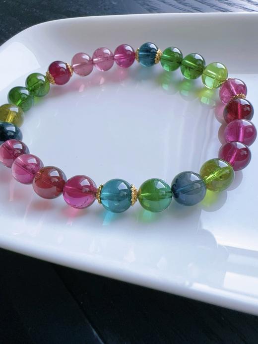 18.3g 8mm 碧玺手链 商品图3