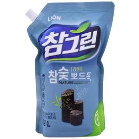 真绿色木炭洗洁精1.2L참그린 참숯 주방세제