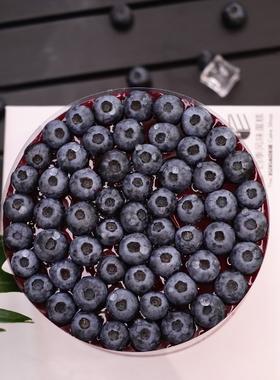 【蓝莓多多】足足一斤蓝莓，做一只蓝莓蛋糕～