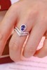 0.97ct 蓝宝石叠戒 商品缩略图5