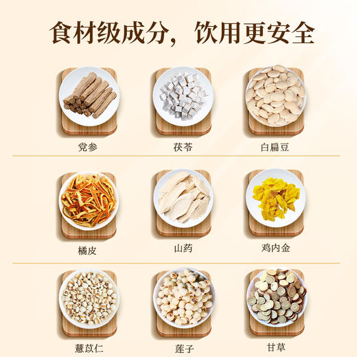 【党参茯皮本草饮】300ml 吉亚宁老师研发配方 古方升级改良 温和不刺激 呵护脾胃 商品图2