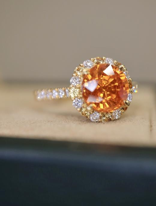 2.53ct 3.93g 芬达石戒指 商品图3