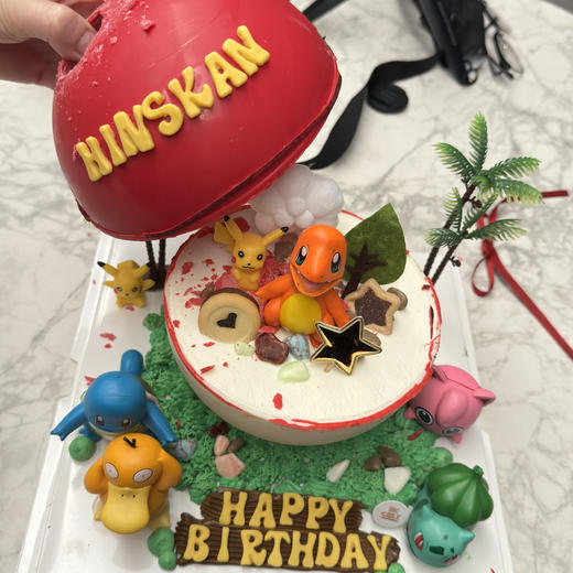 梦可宝精灵球造型敲敲乐蛋糕（需要提前24小时） 商品图2