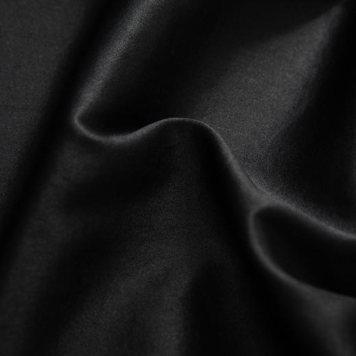 丁摩 双面穿平龟真丝香云纱短袖T恤女夏气质香云纱桑蚕丝圆领上衣4ZF-108 商品图3