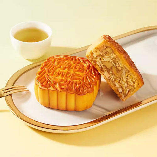 【团购】（票券同售）广州酒家经典款 | 五仁月饼 180g*4颗装  商品图3