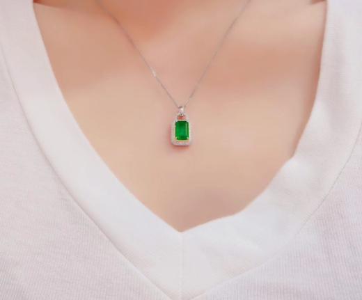 1.9ct 祖母绿吊坠 商品图4