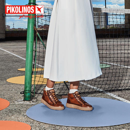 【云粉节】BF楼派高雁冬季多材质拼接圆头平底系带拼色踝靴PA241903吊牌价2580 商品图1