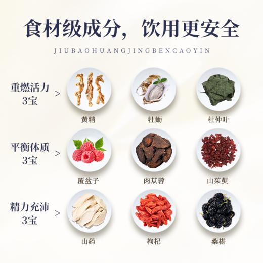 预售【九宝黄精本草饮】300ml吉老师亲研配方 超浓缩技术 药食同源安全好吸收  预计12月底发货 商品图2