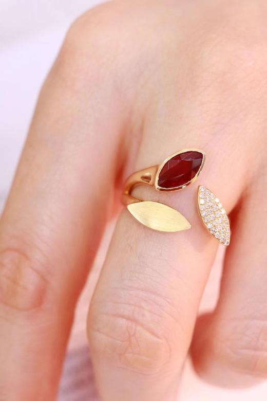 0.97ct 红宝石戒指 商品图5