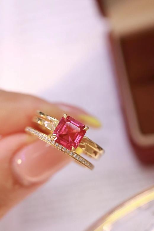 1.23ct 碧玺戒指 商品图3