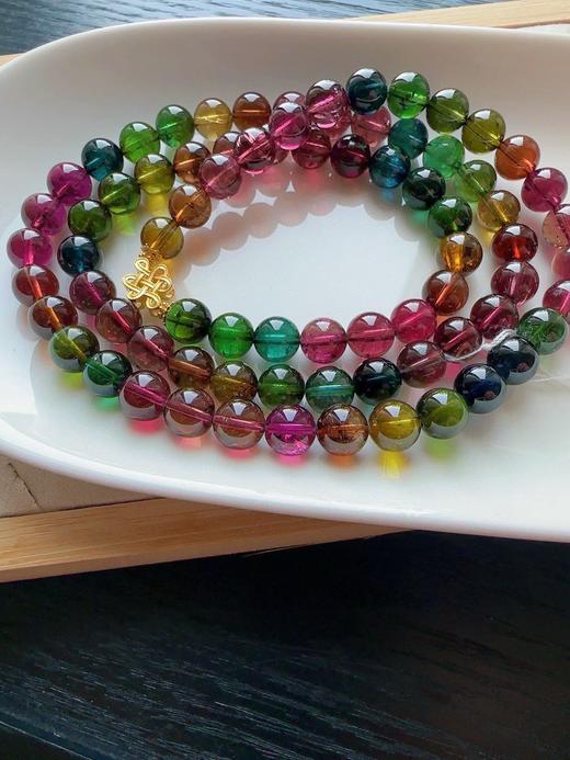 49.5g 7.4mm 碧玺手链 商品图3