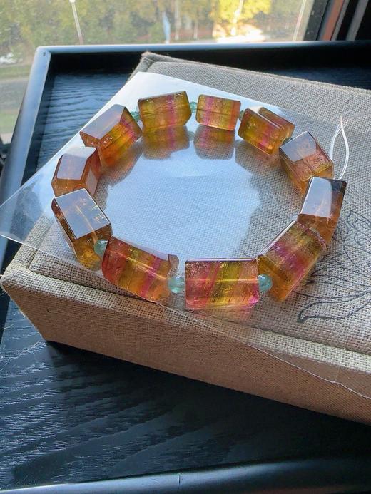 49.9g 原石碧玺手链 商品图6