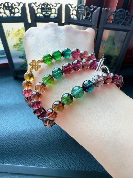 49.5g 7.4mm 碧玺手链 商品图7