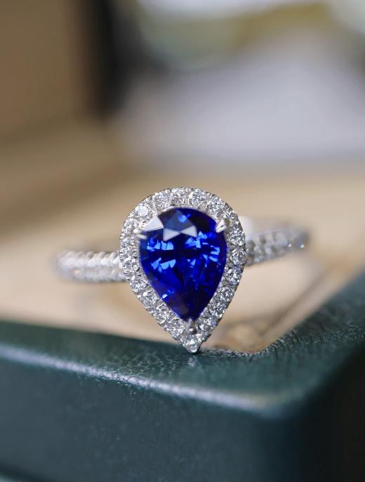 1.15ct 蓝宝石戒指 商品图2