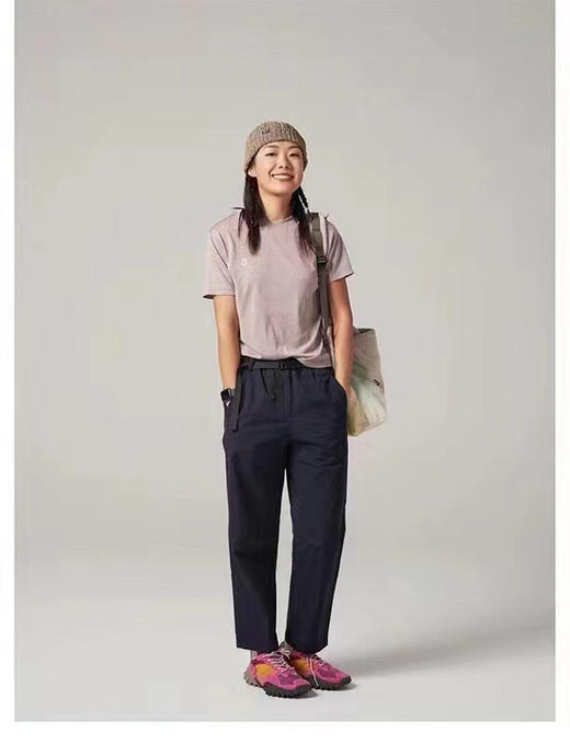 素*三色比特棉速干运动T恤 商品图3