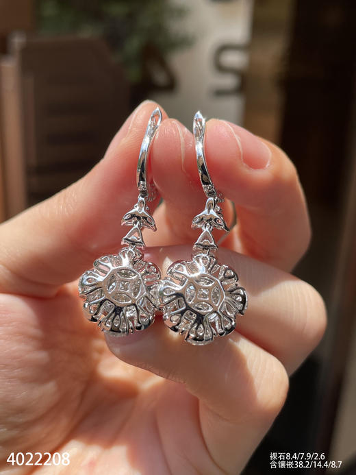 老坑帝王绿蛋面耳坠【4022208】具体价格微信咨询 商品图5