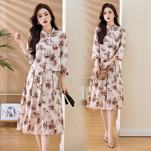 新中式气质，时尚套装HR-LDB9748 商品图1