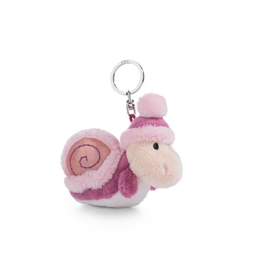 粉蜗牛钥匙扣-10cm 商品图0