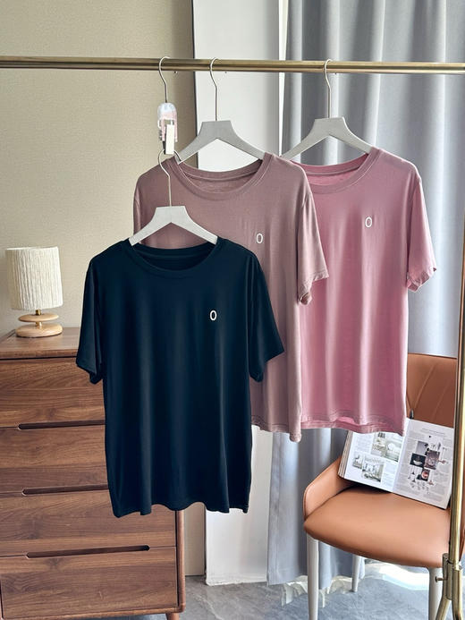 素*三色比特棉速干运动T恤 商品图4