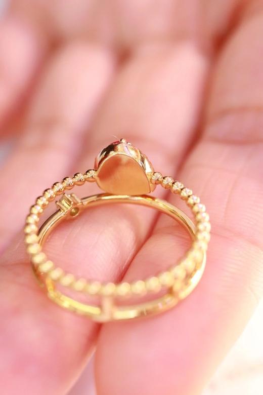 0.66ct 红宝石戒指 商品图8