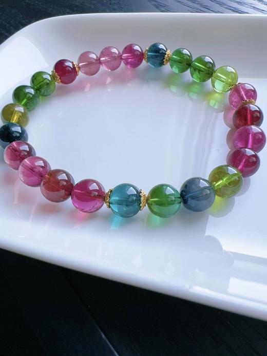 18.3g 8mm 碧玺手链 商品图6