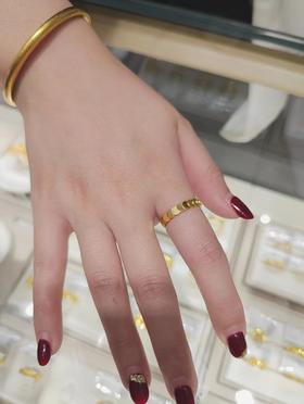 赛菲尔足金999.9戒指