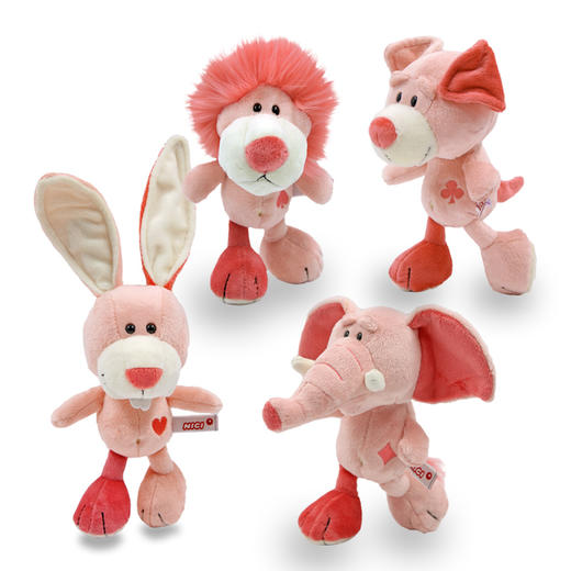 粉狮子钥匙扣-10cm 商品图0