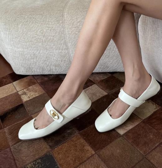 重磅渠道  VT方头平底舞蹈鞋  可踩跟平底单鞋 VLOGO LOCKER玛丽珍舞蹈鞋 商品图0