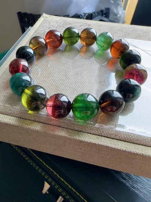 55.7g 13mm 碧玺手链 商品图3