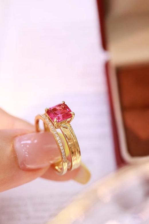 1.23ct 碧玺戒指 商品图5