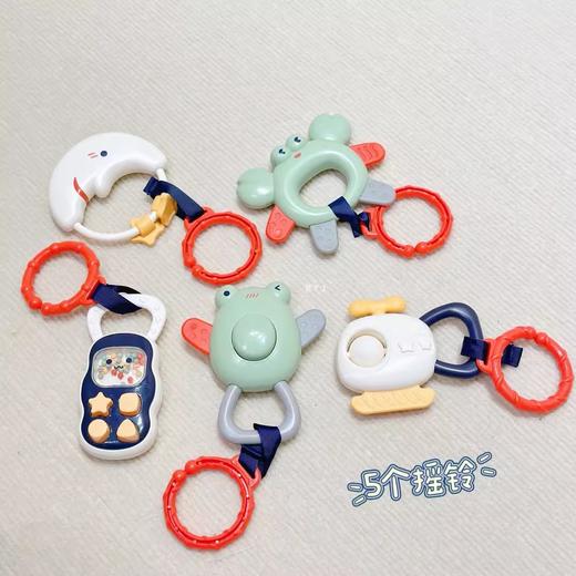 七送一原品婴儿脚踏钢琴健身架器带音乐多功能游戏毯0-1岁新款优乐恩 商品图1