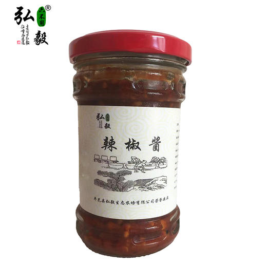 【弘毅六不用生态农场】六不用 辣椒酱 300克/份 商品图1