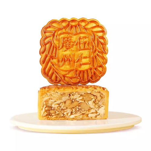 【团购】（票券同售）广州酒家经典款 | 五仁月饼 180g*4颗装  商品图2