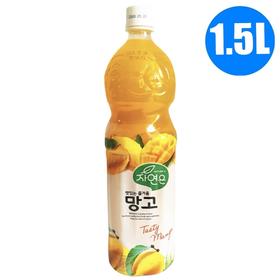 熊津芒果汁饮料1.5L웅진 자연은 망고