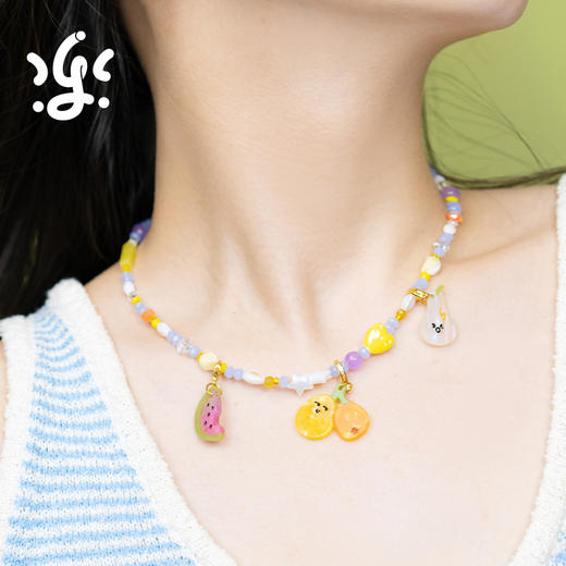 【25博主】古古楽gugu春夏节气蔬果系列发饰耳饰项链配饰 商品图5